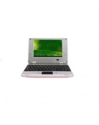 Laptop Smarty Plus Ojuled 7 VIA8850 1.25GHz 1GB RAM 8GB DD Android 4.1.1 G-Sensor HDMI Rosa - Envío Gratuito