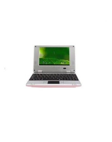 Laptop Smarty Plus Ojuled 7 VIA8850 1.25GHz 1GB RAM 8GB DD Android 4.1.1 G-Sensor HDMI Rosa - Envío Gratuito