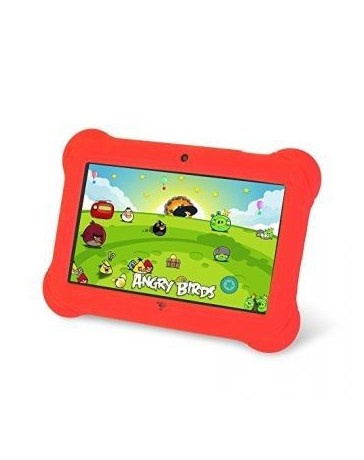 Zeepad Kids TABZ7 Android 4.4 Quad Core Five Point Multi Touch Tablet PC, 7, 4GB, Kids Edition, Red - Envío Gratuito