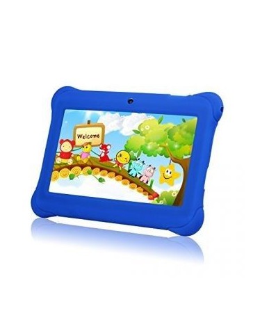 Quad Core Android Kids Tablet, with Wifi and Camera and Games, HD Kids Edition wZoodles Pre-Installed Blue - Envío Gratuito