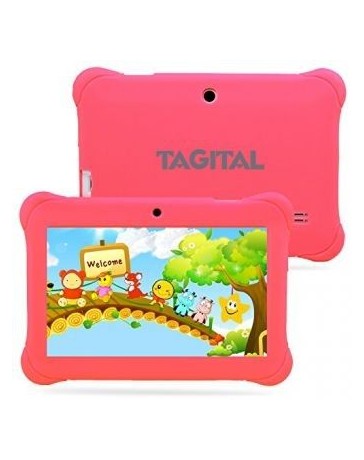 Quad Core Android Kids Tablet, with Wifi and Camera and Games, HD Kids Edition w - Envío Gratuito