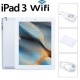 Apple iPad 3 de 64GB iOS 5.1 Dual-core 1.0 GHz 9.7-Blanco EU plug - Envío Gratuito
