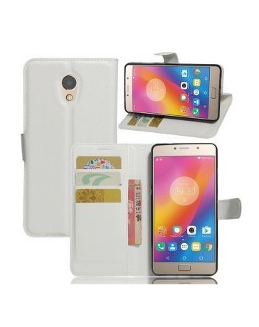 Popsky Monedero Caso Para Lenovo Vibe P2 C72 (Blanco) - Envío Gratuito