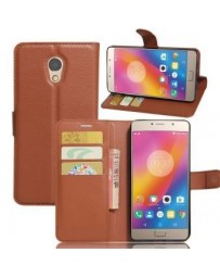 Popsky Monedero Caso Para Lenovo Vibe P2 C72 (Marron) - Envío Gratuito