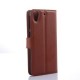 PopSKy Monedero Caso Con Cover Para HTC Desire 626 (Marron) - Envío Gratuito