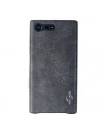 PopSky Monedero Phone Caso Carcasa Protección Para Sony X Compact (Negro) - Envío Gratuito