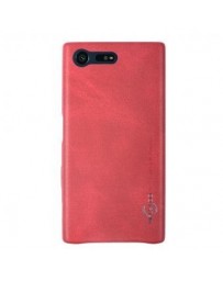 PopSky Monedero Phone Caso Carcasa Protección Para Sony X Compact (Rojo) - Envío Gratuito