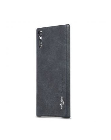 PopSky Monedero Phone Caso Carcasa Protección Para Sony Xperia XZ (Negro) - Envío Gratuito