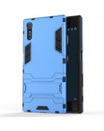 PopSky Caso De Aluminio De La Cubierta Del Capítulo Del Metal Para Sony Xperia X Compact (Azul - Envío Gratuito