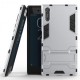 PopSky Caso De Aluminio De La Cubierta Del Capítulo Del Metal Para Samsung Galaxy J2 Prime (Plata - Envío Gratuito