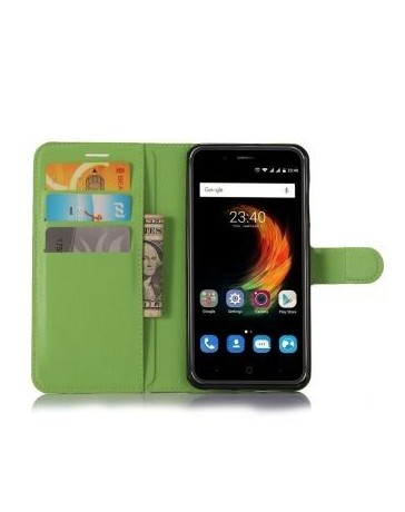 PopSKy Monedero Caso Con Cover Para ZTE Blade A610 Plus (Verde) - Envío Gratuito