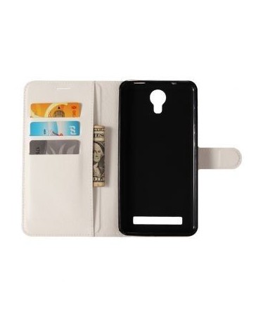 PopSKy Monedero Caso Con Cover Para DOOGEE X7 Pro Plus (Blanco) - Envío Gratuito