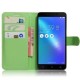 PopSKy Monedero Caso Con Cover Para ASUS Zenfone 3 Max ZC553KL (Verde) - Envío Gratuito