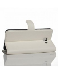 PopSKy Monedero Caso Con Cover Para Samsung Galaxy A7 (2017)(Blanco) - Envío Gratuito