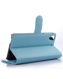 PopSKy Monedero Caso Con Cover Para HTC Desire 650 (Azul) - Envío Gratuito