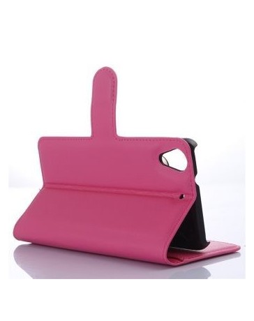 PopSKy Monedero Caso Con Cover Para HTC Desire 626 Rosa) - Envío Gratuito