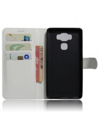 PopSKy Monedero Caso Con Cover Para ASUS Zenfone 3 Max ZC553KL (5.5) (Blanco) - Envío Gratuito