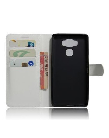 PopSKy Monedero Caso Con Cover Para ASUS Zenfone 3 Max ZC553KL (5.5) (Blanco) - Envío Gratuito