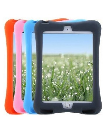 Shockproof Childproof Protective Cubierta Case With Kickstand For IPad Mini 4-NARANJA - Envío Gratuito