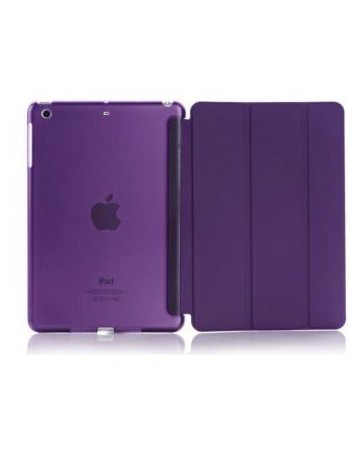 Funda Smartcover Full de Poliuretano GoGo Electronics para iPad Air 2 con Mica y Stylus-Morado - Envío Gratuito