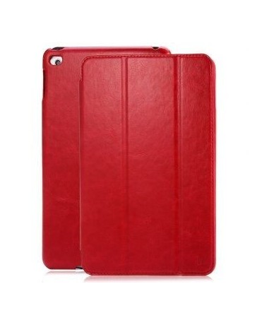 Hoco Caso Hoco Smart PU Leather Cover Case Support Magnetic Sleep For IPad Mini 4 Rojo. - Envío Gratuito