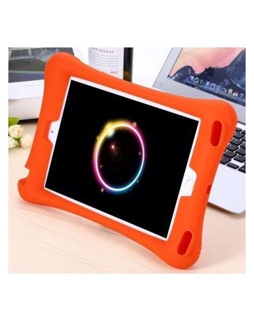 Silicone Shockproof Protective Case Cover Cubierta With Kickstand For IPad Air-NARANJA - Envío Gratuito