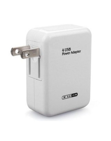 Cargador Multicontacto USB de pared 4 puertos 5v - Envío Gratuito