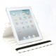 funda giratoria punto de punto de onda ipad blanco y negro-Blanco y negro - Envío Gratuito