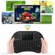 2.4G Mini teclado inalambrico Touchpad teclado de mano Computadora PC Android TV KP-810-21-Negro - Envío Gratuito