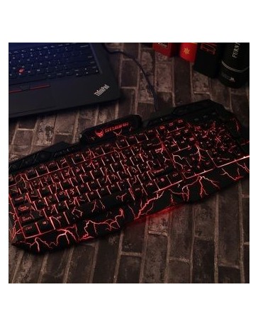 Grieta luminosa GX777 teclado - Envío Gratuito