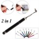 Fashion Style Aluminum Alloy Stylus Pen - Envío Gratuito