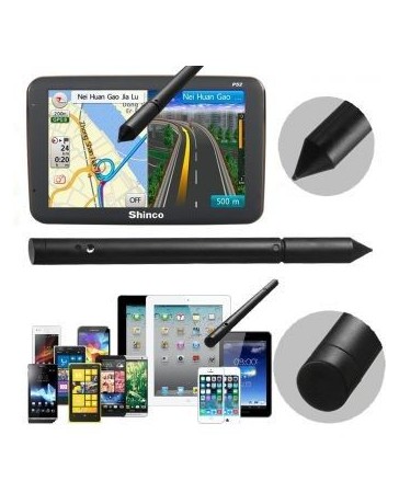 3PCS 2in1 Pantalla táctil Capacitiva Lápiz óptico para el iPhone iPad Tablet PC Samsung GPS - Envío Gratuito