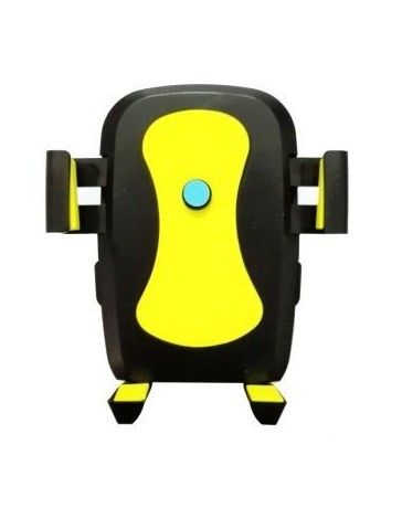 Soporte del GPS del sostenedor del teléfono del ventilador del coche para el iphone 7 6 más 5s samsung s5 s6 - Amarillo - Envío 