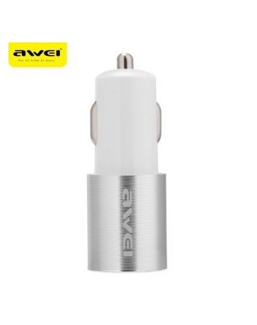 Awei C - 100 2.4A cargador de coche para teléfonos inteligentes MP3  MP4 - Envío Gratuito