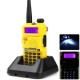 De Baofeng UV-5R VHF  UHF walkie talkie 128 canales con luz LED - Envío Gratuito