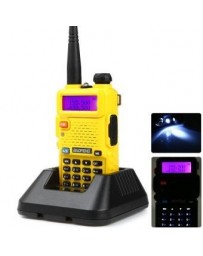 De Baofeng UV-5R VHF  UHF walkie talkie 128 canales con luz LED - Envío Gratuito