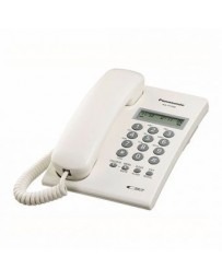 Telefono para hogar u oficina con identificador de llamadas KX-T7703 Panasonic-Blanco - Envío Gratuito