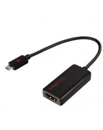 Le Qi SlimPort a HDMI HD TV Google Nexus 4 convertidor de línea telefónica - Envío Gratuito