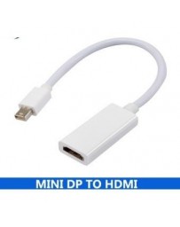 Le Qi Mini DP al hdmi cable mini dp girar línea de conversión de línea de pantalla de alta definición HDMI - Envío Gratuito
