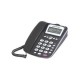 Nuevo TELÉFONO DE ESCRITORIO CON DISPLAY Y AJUSTE MZ-MP-320BK MITZU - NEGRO - Envío Gratuito