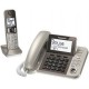 Reacondicionado Telefono Fijo Panasonic con 1 Extensión Inalámbrica KX-TGF350N-Champaña Oro - Envío Gratuito