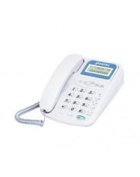 Nuevo TELÉFONO DE ESCRITORIO CON DISPLAY Y AJUSTE MZ-MP-320WH MITZU - BLANCO - Envío Gratuito