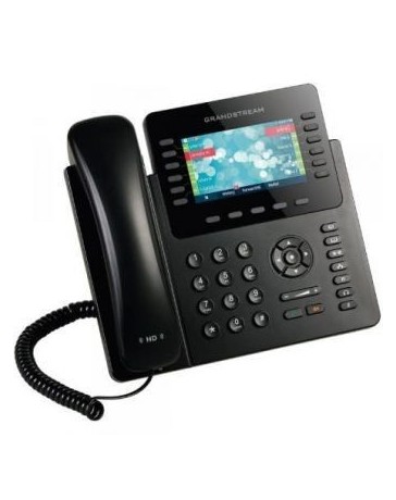 Teléfono IP HD Grandstream GXP2170 con 6 Cuentas SIP Botonera Virtual de hasta 48 teclas en pantalla y PoE - Envío Gratuito