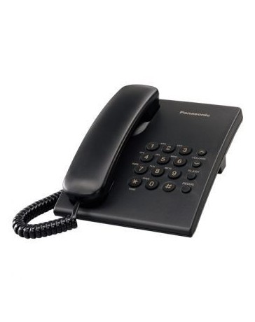 TELEFONO ALAMBRICO PANASONIC TS500MEB PARA 1 LINEA 1 PIEZA - Envío Gratuito