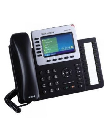 Nuevo Teléfono IP HD Grandstream GXP2160 con 6 Cuentas SIP Botonera de 24 teclas y PoE - Envío Gratuito