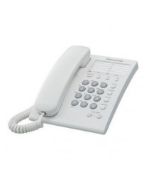 Telefono Panasonic KX-Ts550 Alambrico Basico Unilinea con 13 Memorias Blanco +C+ - Envío Gratuito