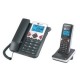 TELEFONO COMBO AUDIOVOX ALAMBRICO CTERMINAL INALAMBRICA AX8101AM - Envío Gratuito