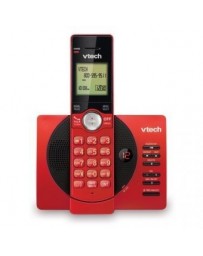 Reacondicionado telefono inalambrico vtech 6929-16 con altavoz -rojo - Envío Gratuito