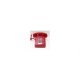 Cortelco 250047VBA20MD Standard Phone - Red - Corded - 1 X Phone Line - Yes - ITT-2500-MD-RD - Envío Gratuito