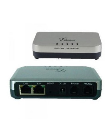 Nuevo Adaptador Telefonico Analogo ATA Grandstream HT502 con 2 puertos FXS y ruteador integrado - Envío Gratuito